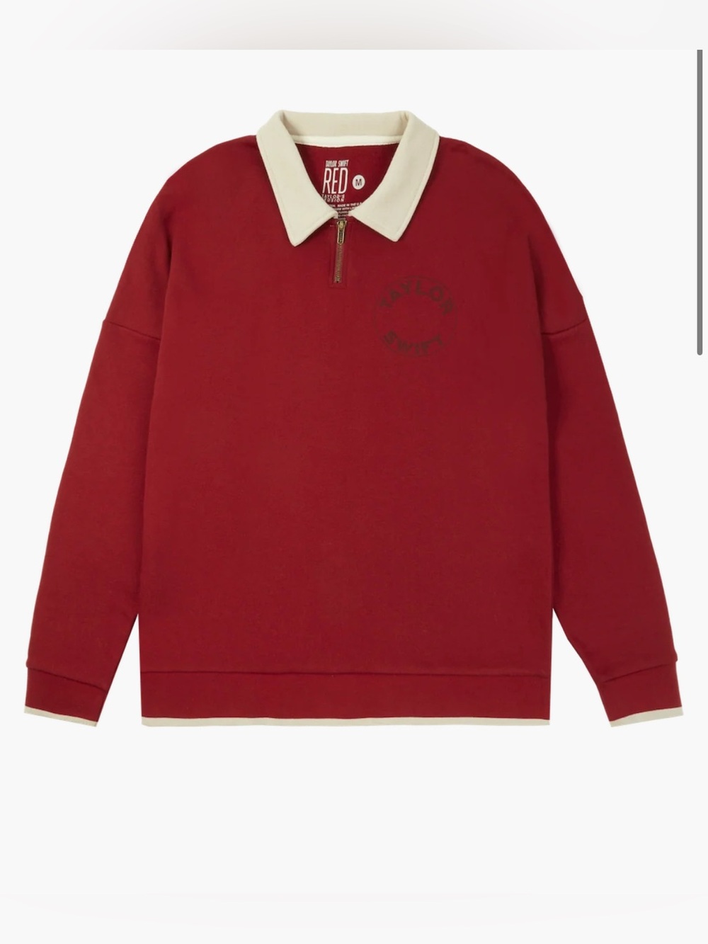 Red (Taylor's Version) "I Remember It All Too Well" Zip Polo